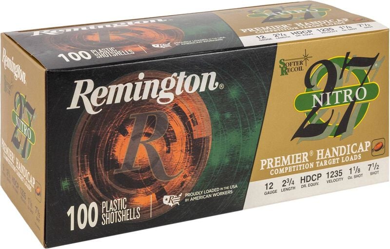 Nitro 27, 12 Gauge, 7.5 Shot, 2-3/4 in, 1 1/8 oz, 1235 fps